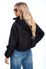 Cropped Hooded Jacket 