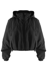 Cropped Hooded Jacket 