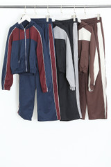 Tracksuit With Contrast Panel 