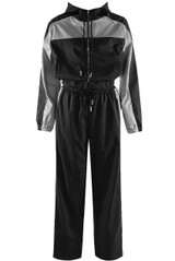 Tracksuit With Contrast Panel 