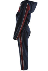 Tracksuit With Contrast Panel 