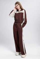 Tracksuit With Contrast Panel 