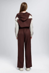 Tracksuit With Contrast Panel 