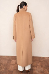 Longline Wool Blend Coat