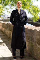 Longline Wool Blend Coat