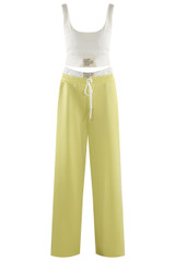 Casual Bralet and Trouser Set