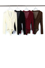Twist Front Lace Bodysuit