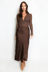 Twist Front Lace Bodysuit