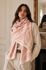 Designer Inspired Wool Blend Scarf