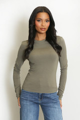 Long Sleeve Basic Top