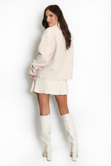 Fleece Jacket With Oversized Pockets