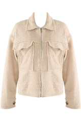 Fleece Jacket With Oversized Pockets