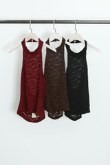 Textured Halter Neck Top