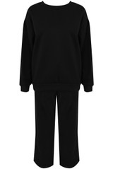 Crew Neck Sweatshirt And Trousers Loungewear