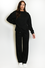 Crew Neck Sweatshirt And Trousers Loungewear