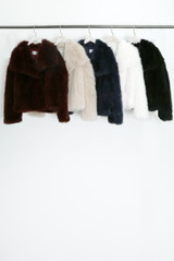 Chunky Faux Fur Jacket