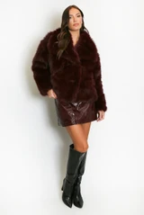 Chunky Faux Fur Jacket