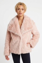 Chunky Faux Fur Jacket