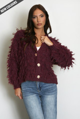 Soft Loop Knit Cardigan 