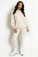 Stylist Embossed Oversized Hoodie