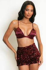 Luxe Satin Bralet (PRE-ORDER)