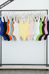 Square Neck Basic Bodysuit