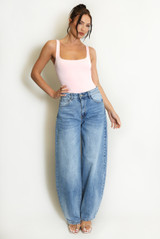 Square Neck Basic Bodysuit