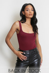 Square Neck Basic Bodysuit