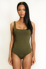 Square Neck Basic Bodysuit