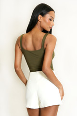 Square Neck Basic Bodysuit