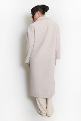  Boucle Double Button Oversized Coat (Pre Order)