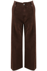 Front Seam High Waist Wide Leg Jeans Front Seam High Waist Wide Leg Jeans