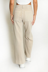 Front Seam High Waist Wide Leg Jeans Front Seam High Waist Wide Leg Jeans