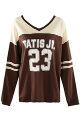 23 Slogan Varsity Sweatshirt  23 Slogan Varsity Sweatshirt