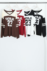 23 Slogan Varsity Sweatshirt  23 Slogan Varsity Sweatshirt