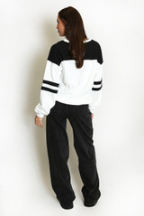 23 Slogan Varsity Sweatshirt  23 Slogan Varsity Sweatshirt