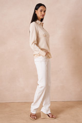 Satin Pleated Blouse Satin Pleated Blouse