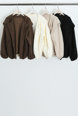 Borg Open Front Jacket 