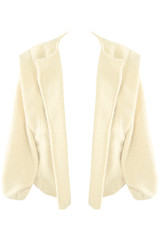 Borg Open Front Jacket 