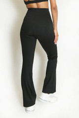 Sculpted Waist Flare Trousers Sculpted Waist Flare Trousers