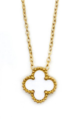 Clover Style Pendant Necklace