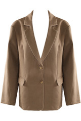 Oversized Double Button Blazer