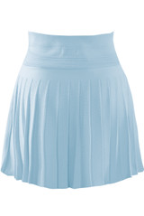 Fine Knit Pleated Mini Skirt