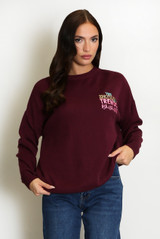 Trends Slogan Embossed Jumper