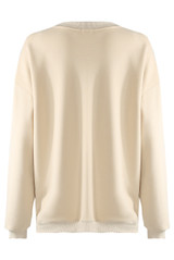 Embroidered Slogan Sweatshirt