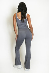 Contrast Edge Bralet and Trouser Gym Set - 10 Colours