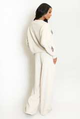 Patch Wool Blend Jumper