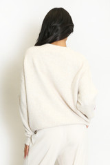Patch Wool Blend Jumper