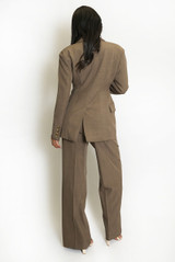 Double Breasted Fitted Blazer