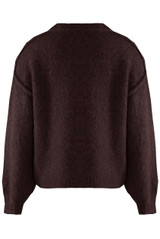 Slogan Tag Wool Blend Jumper